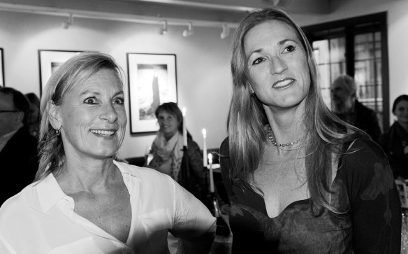 The editor of Fotografi, Kristin Skåmedal and me. photo: Morten Løberg)